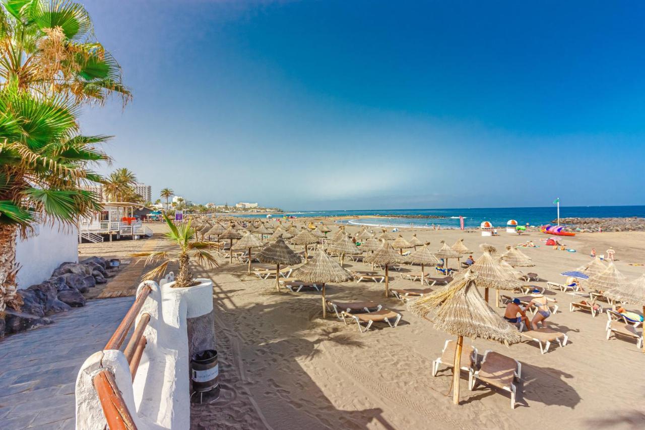 Las Americas Playa Troya In Front Of Beach, Very Quiet Playa de las Americas  Ngoại thất bức ảnh